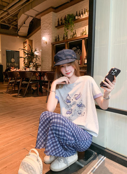 【129元任选2件】现货！小狗绣花短袖 商品图11