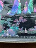 镶螺钿山水图黑漆方碟，顺丰包邮 商品缩略图4