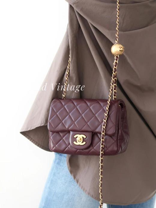BT84-香奈儿 Classic Flap CF菱格方胖子小羊皮 单肩斜挎包（BT*MM）7.22直播款 商品图5