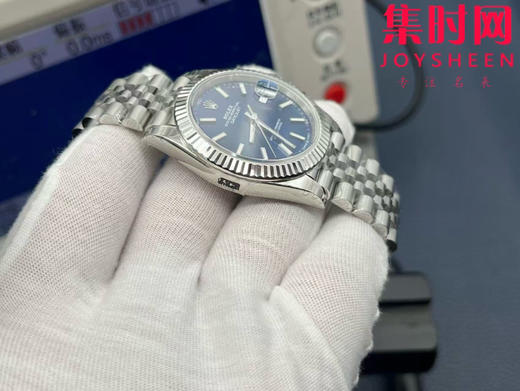 劳力士 VS日志41系列 蓝色盘 男士腕表 丹东3235机 五珠带 表径41mm 商品图3