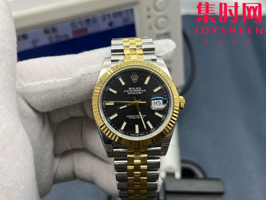 劳力士 VS日志41系列 间金黑盘 男士腕表 丹东3235机 五珠带 表径41mm 商品图1