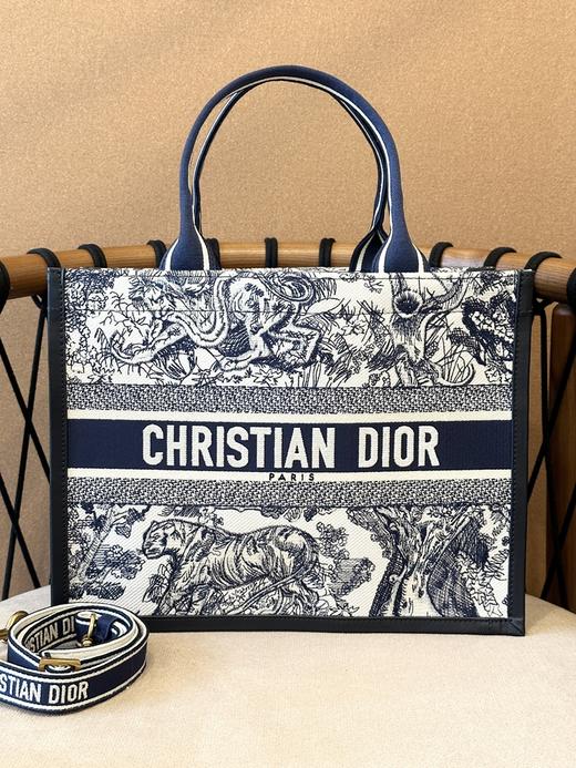 BT133-迪奥托特包中号旧蓝虎皮（BT*MM）7.22直播款 商品图0