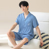 夏季冰雪丝短袖短裤睡衣套装 凉感丝滑可外穿家居服 商品缩略图11