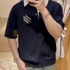 驴家 25ss珠光纽扣针织polo衫 男女同款（DY） 商品缩略图13