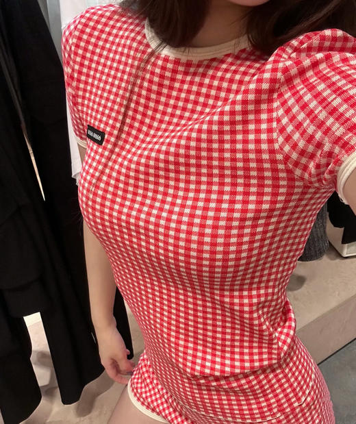 缪缪 25春夏新款衬衫（TM） 商品图7