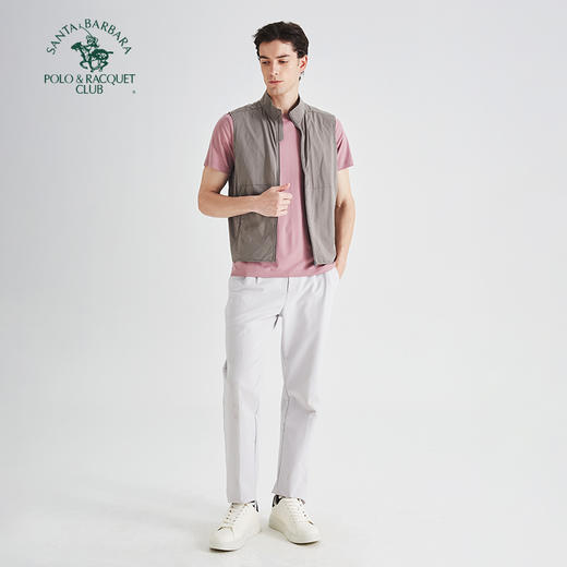 【大都会店】圣大保罗 特密克隆棉立领梭织马甲休闲背心 PS-25WV015M 商品图2