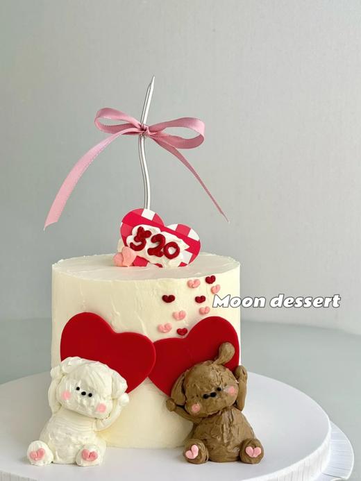 多款式~小动物卡通一家/情侣喵星人蛋糕（小动物可换）-低糖处理无添加 商品图7