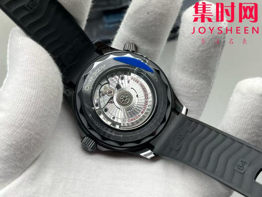 墨黑海马 桀骜登场 欧米茄VS新品海马300系列 陶瓷海马 男士机械腕表 商品图6