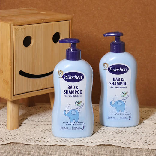 MM 山姆 贝臣 德国进口 婴幼儿二合一洗发沐浴露 400ml*2 商品图2