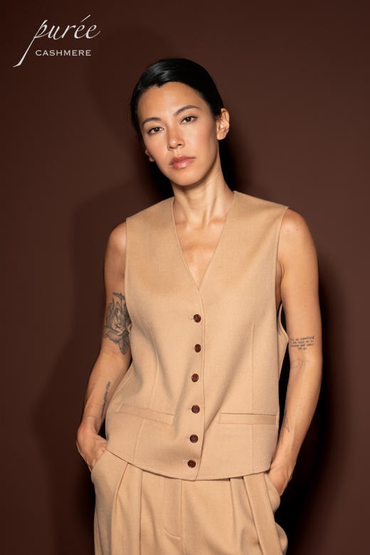 SUIT TRIO 85% WOOL 15% CASHMERE 西装三件套 商品图6