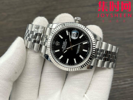 劳力士 VS日志41系列 黑色盘 男士腕表 3235机 五珠带 表径41mm 商品图3