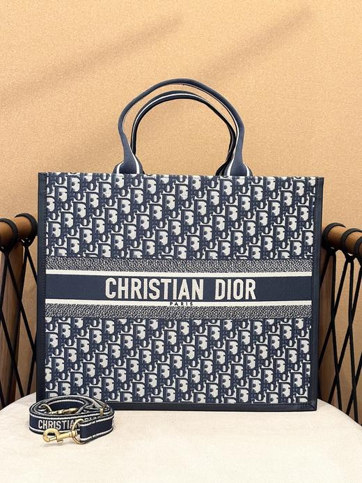 BT93-迪奥托特包大号老花蓝皮（BT*MM）7.22直播款 商品图0