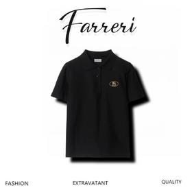 ♥B家*♥2025新品上架     刺绣翻领𝑝𝑜𝑙𝑜上衣