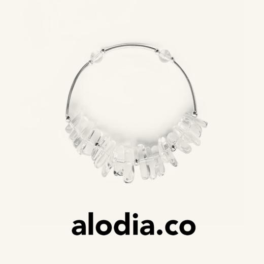 【沈月金靖同款】alodia.co 品牌直发 璃裳白水晶手链 925银设计款天然水晶手串新升级款弹力绳 商品图0