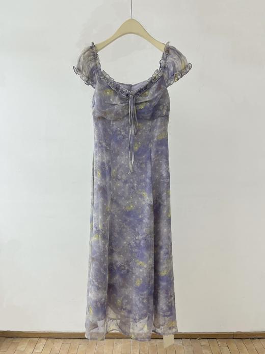 【门店同款】ENJOY夏季“悠然之境”紫鸢晕染长裙 163799873 商品图0