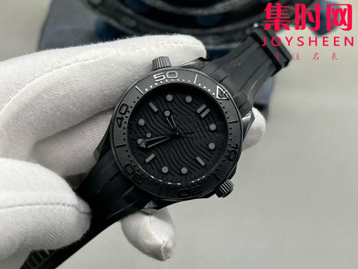 墨黑海马 桀骜登场 欧米茄VS新品海马300系列 陶瓷海马 男士机械腕表 商品图2