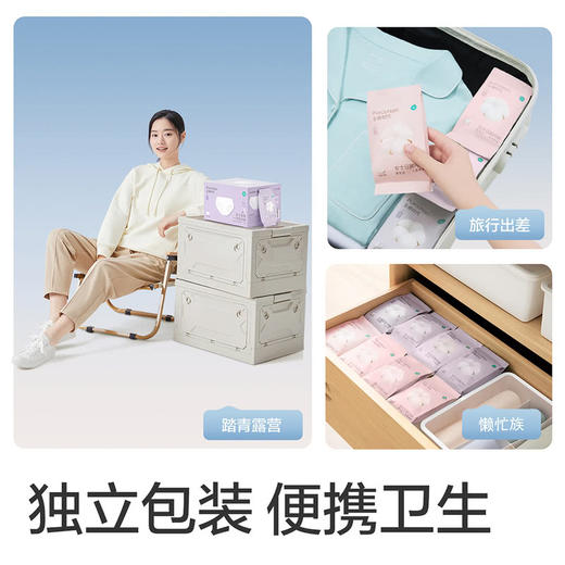 MM 山姆 全棉时代 女士全棉一次性内裤 M码 1*24条 商品图3