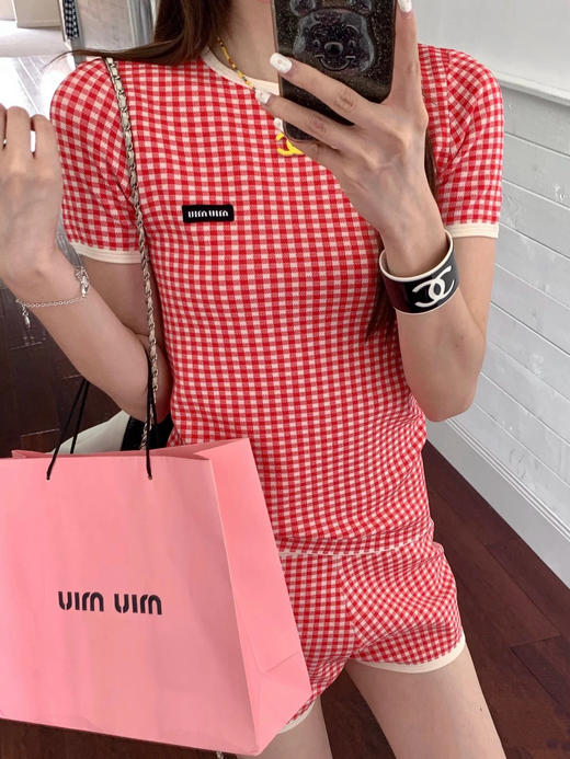 缪缪 25春夏新款衬衫（TM） 商品图8