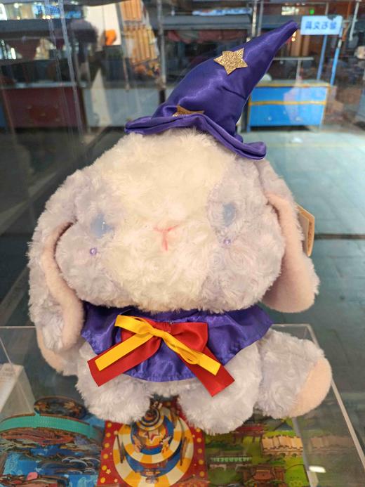 奶油兔毛绒公仔小魔女/M号 商品图0