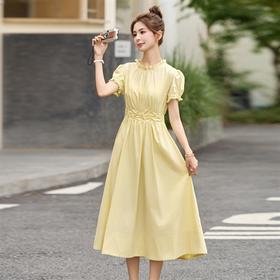 2025夏装新款连衣裙女中长款显瘦收腰时尚气质减龄裙子MUZL8051