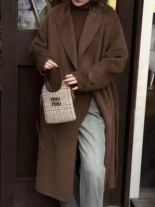 BT91-MIU MIU缪缪 Ivy IVY 可调节可拆卸肩带刻字徽标格纹 织物 单肩斜挎手提包 （BT*MM）7.22直播款 商品图3