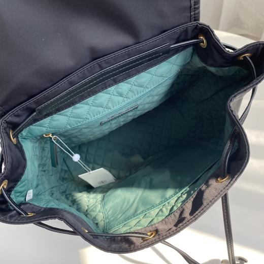 原单TB！最新款 防水尼龙配皮双肩包   女士 双肩背包  手提包   金色五金logo 大气  经典 商品图2