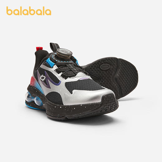 巴拉巴拉童鞋男童运动鞋透气2025春秋新款鞋子旋钮扣 商品图1