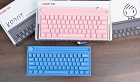 黑爵 K620T 机械键盘 61键蓝牙双模有线电脑游戏办公炫彩背光