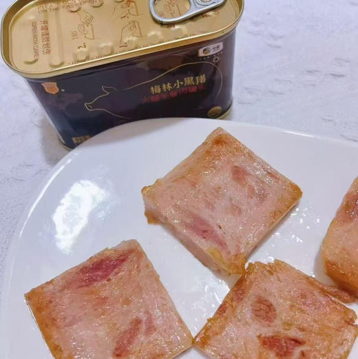【中粮小白猪/小黑猪·午餐肉】港澳专供中粮天坛牌火腿猪肉罐头媲美SPAM世棒的午餐肉 商品图9