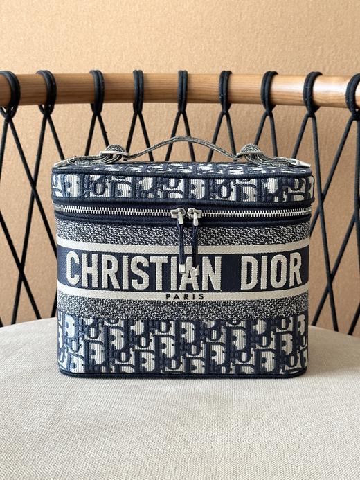 BT144-迪奥老花满印化妆包洗漱包老花蓝大（BT*MM）7.22直播款 商品图0