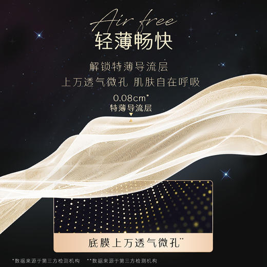 聚便利 X 山姆 高洁丝 奢柔蚕丝感系列女性卫生裤（夜安裤）1包/4片 商品图4