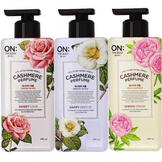韩国LG ON香水身体乳保湿滋润秋冬女持久留香清爽安宝笛沐浴露男 商品图4