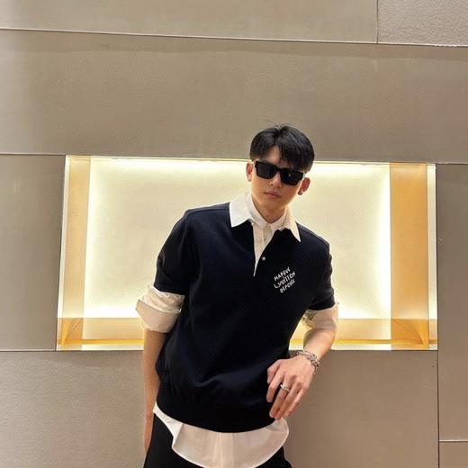 驴家 25ss珠光纽扣针织polo衫 男女同款（DY） 商品图11