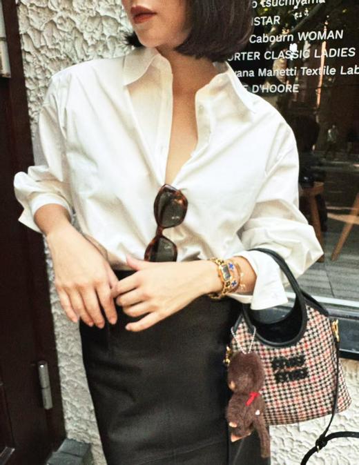 BT91-MIU MIU缪缪 Ivy IVY 可调节可拆卸肩带刻字徽标格纹 织物 单肩斜挎手提包 （BT*MM）7.22直播款 商品图5