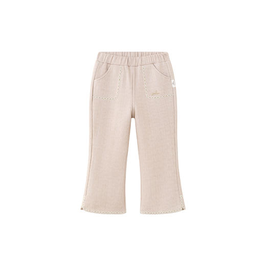 【商场同款】英氏儿童裤子秋冬休闲百搭女童长裤新款时尚卡其裤子 商品图4