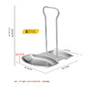【跨境出口德国不锈钢锅盖架】跨境304不锈钢锅盖架多用途家用厨具置物架厨房加厚菜板收纳架 商品缩略图5