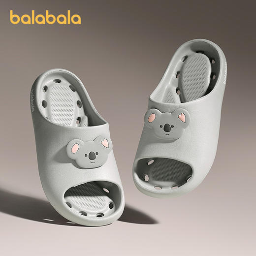 巴拉巴拉童鞋儿童拖鞋室内家居浴室洗澡漏水凉拖鞋男女童2025新款 商品图1