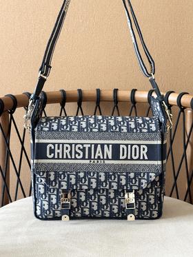 BT142-迪奥老花满印邮差包中号（BT*MM）7.22直播款