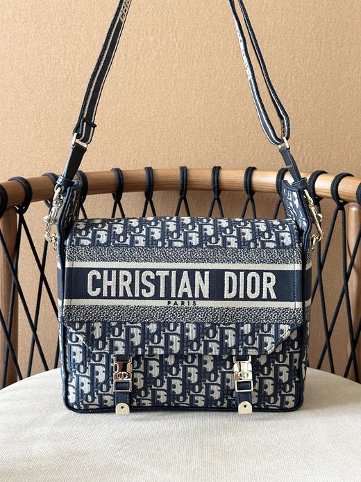 BT142-迪奥老花满印邮差包中号（BT*MM）7.22直播款 商品图0