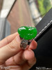 老坑艳绿三脚蟾戒指【5170507】具体价格微信咨询 商品缩略图1