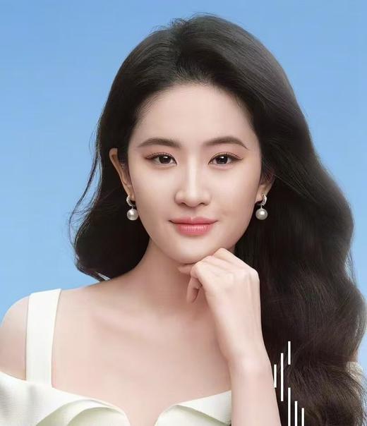 贸易公司订单刘亦菲同款通勤贝壳微镶钻珍珠耳坠 商品图0