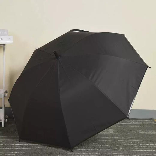 可爱卡通透明磨砂长柄雨伞（颜色随机） 商品图1