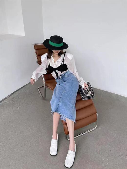 BT145-迪奥刺绣老花满印 收纳盒 手提包 女款 牛仔蓝色（BT*MM）7.22直播款 商品图6