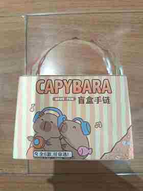 卡皮巴拉的旅行盲盒手链
