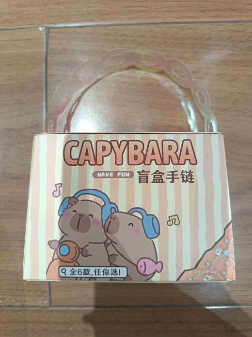 卡皮巴拉的旅行盲盒手链 商品图0