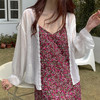 948福利夏季防晒衣女披肩配裙子薄款长袖百搭雪纺开衫上衣外套 商品缩略图1