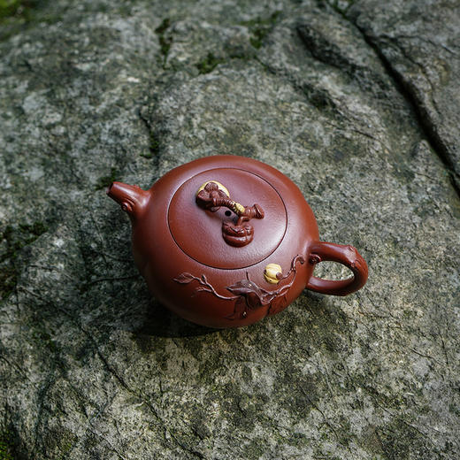 龙德堂陶艺 徐飞制《好事来了》原矿大红袍 180cc 库存请咨询客服 商品图1