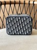 BT145-迪奥刺绣老花满印 收纳盒 手提包 女款 牛仔蓝色（BT*MM）7.22直播款 商品缩略图2