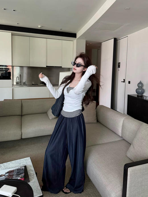 天丝牛仔裤（锁 商品图4