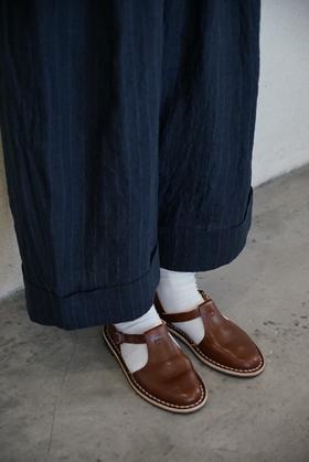 STEVE MONO 植物鞣制手工皮鞋(橡胶底)